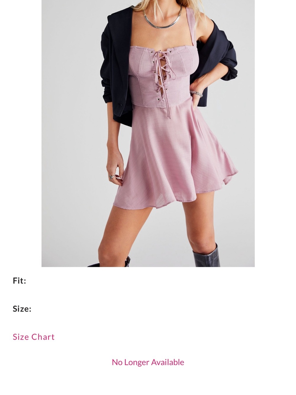 Free people Lace-Up Burgundy Sundress - Women